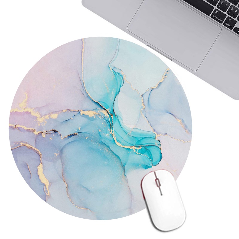 Miếng Lót Chuột Tròn Anime Đế Chống Trượt ( Small Mouse Pad Bàn Di Chuột May Bo Viền Chắc Chắn Nhiều Mẫu Lựa Chọn )