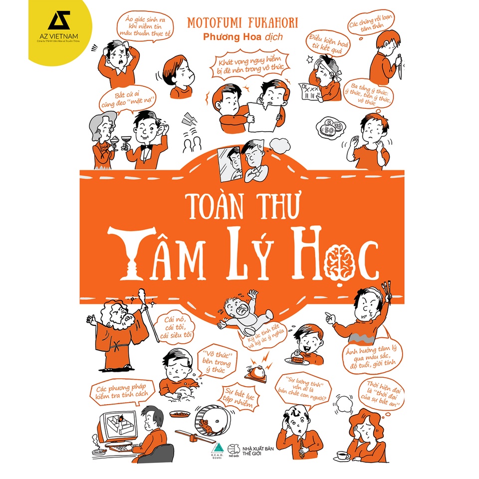 Sách - Toàn Thư Tâm Lý Học - Motofumi Fukahori - AZVIETNAM