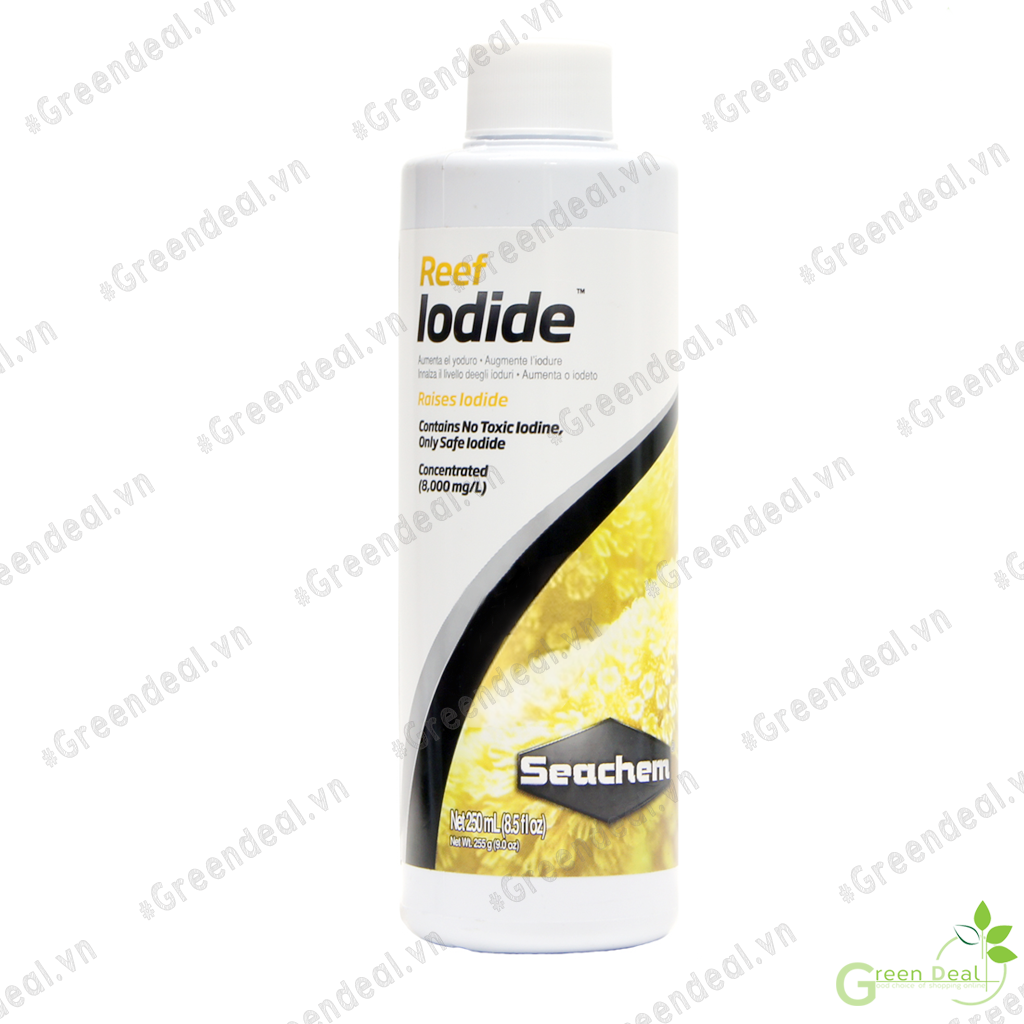 Seachem - reef iodide | bổ sung kali iodua cho san hô cá biển