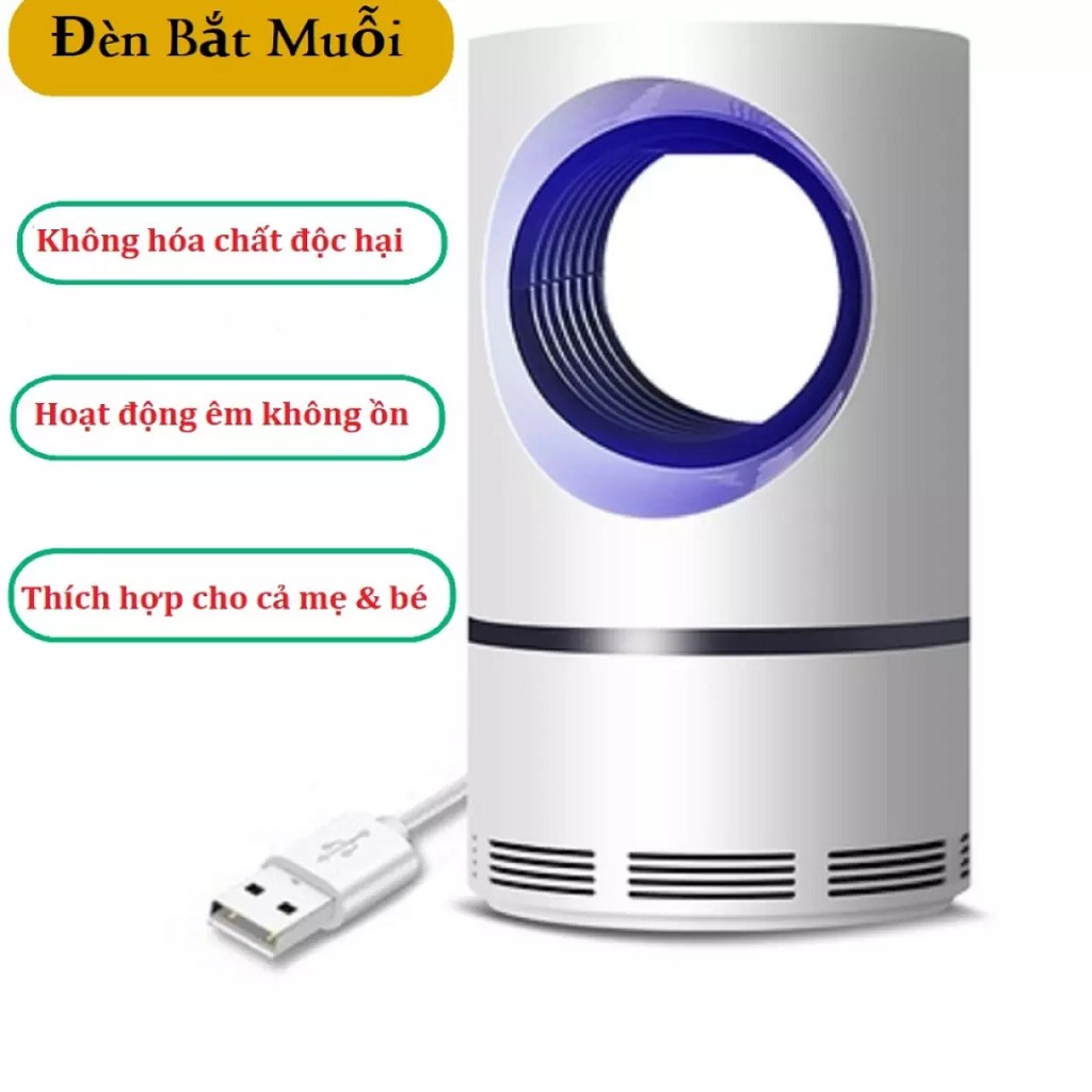Máy Bát Muỗi Thông Minh - Đèn Bắt Trùng Có Cổng USB