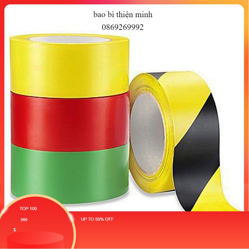 Băng keo , băng dính dán nền dán sàn khổ 5cm