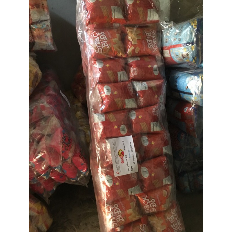 Bịch 10 gói Snack Bí đỏ 15g/gói