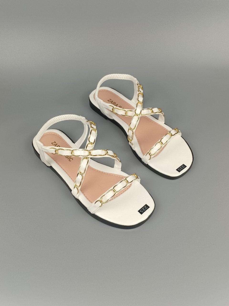 GIÀY SANDAL NỮ ĐẾ BỆT QUAI VIỀN XÍCH