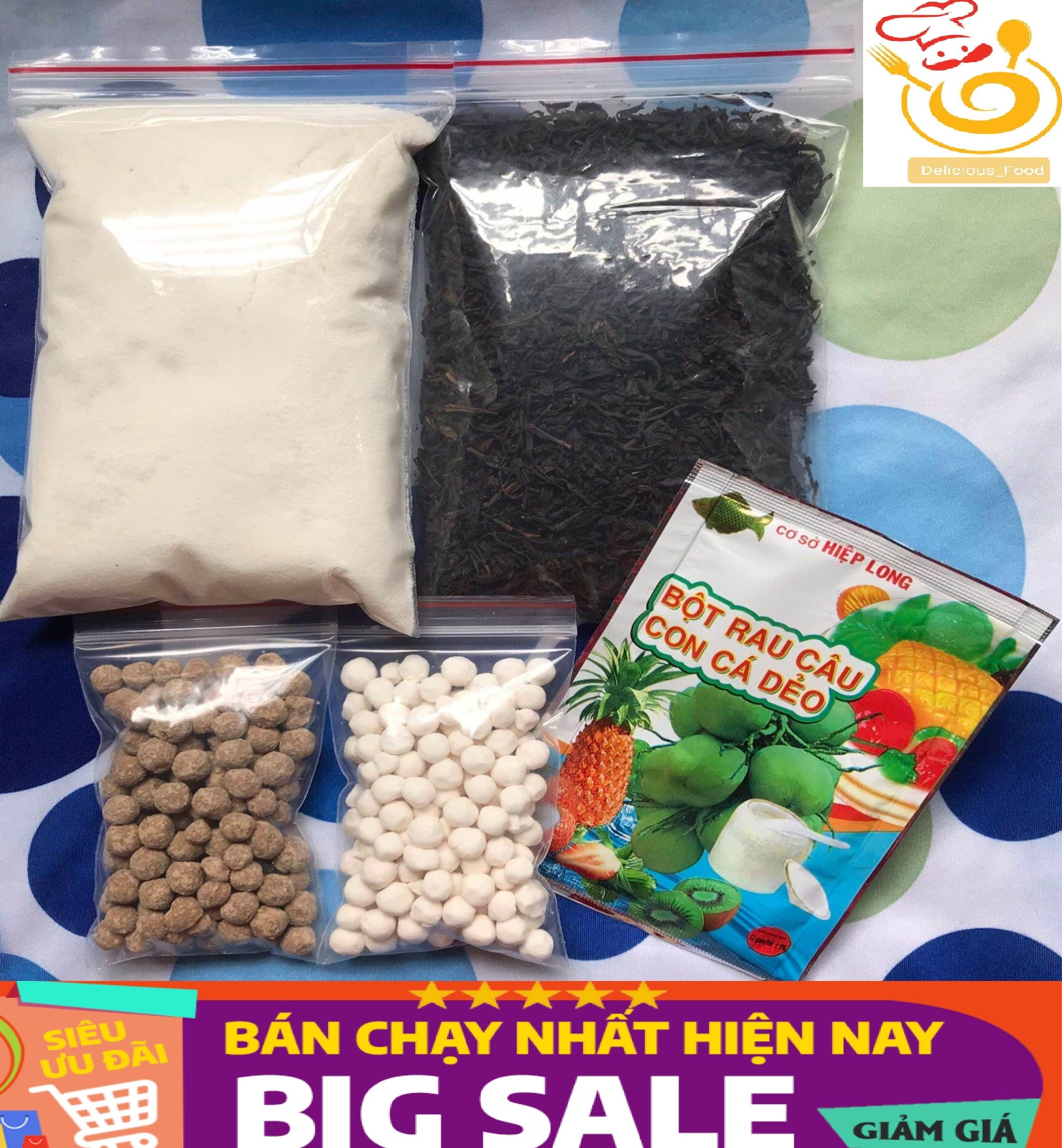 Set trà sữa Phúc long 3 lít trà