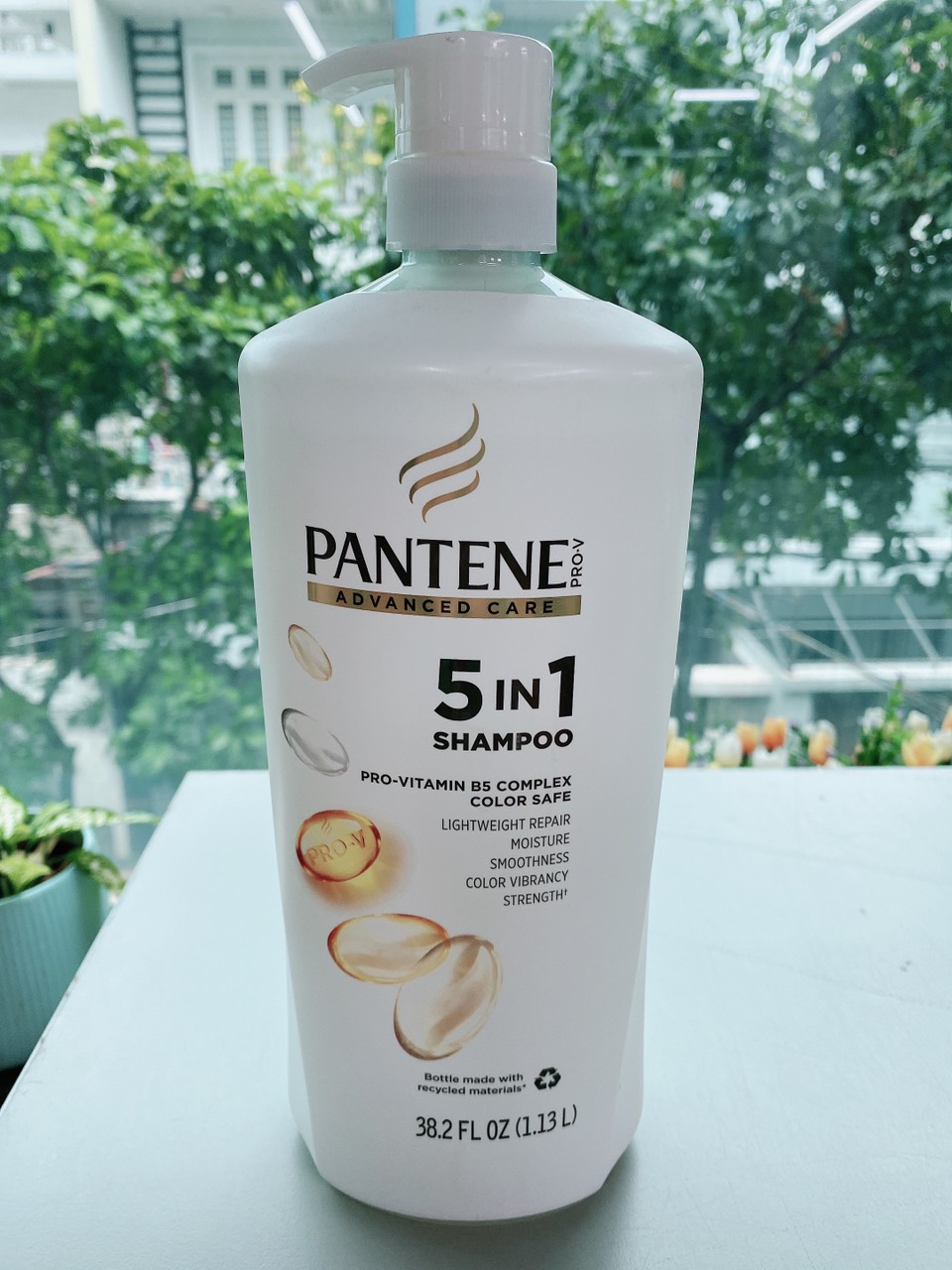 [HÀNG CAO CẤP] DẦU GỘI PANTENE 5IN1 CHAI 1.13L - MỸ
