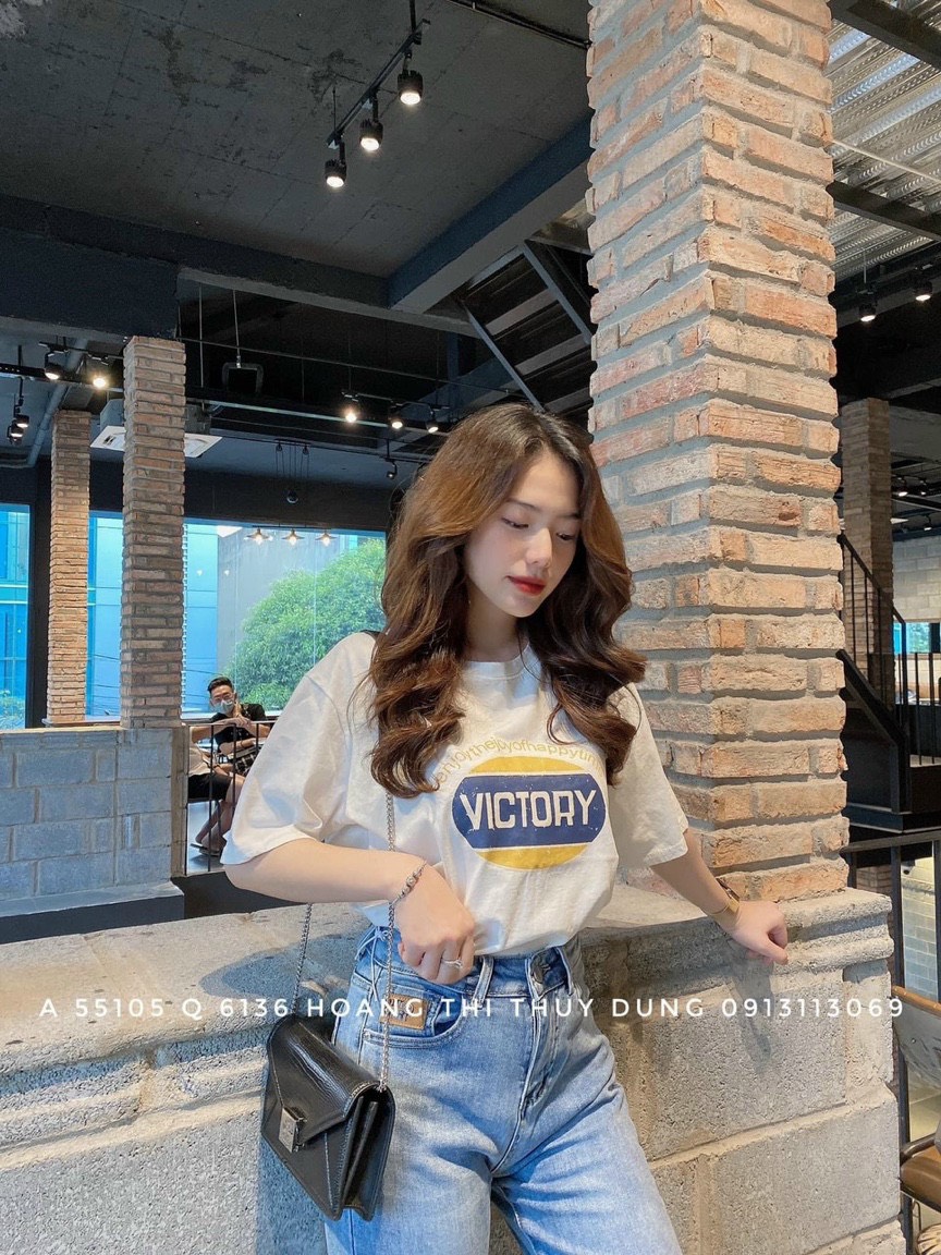 (Hàng Sẵn) Freeship Max - Áo Thun Nữ Trẻ Trung Hot Hit Freesize