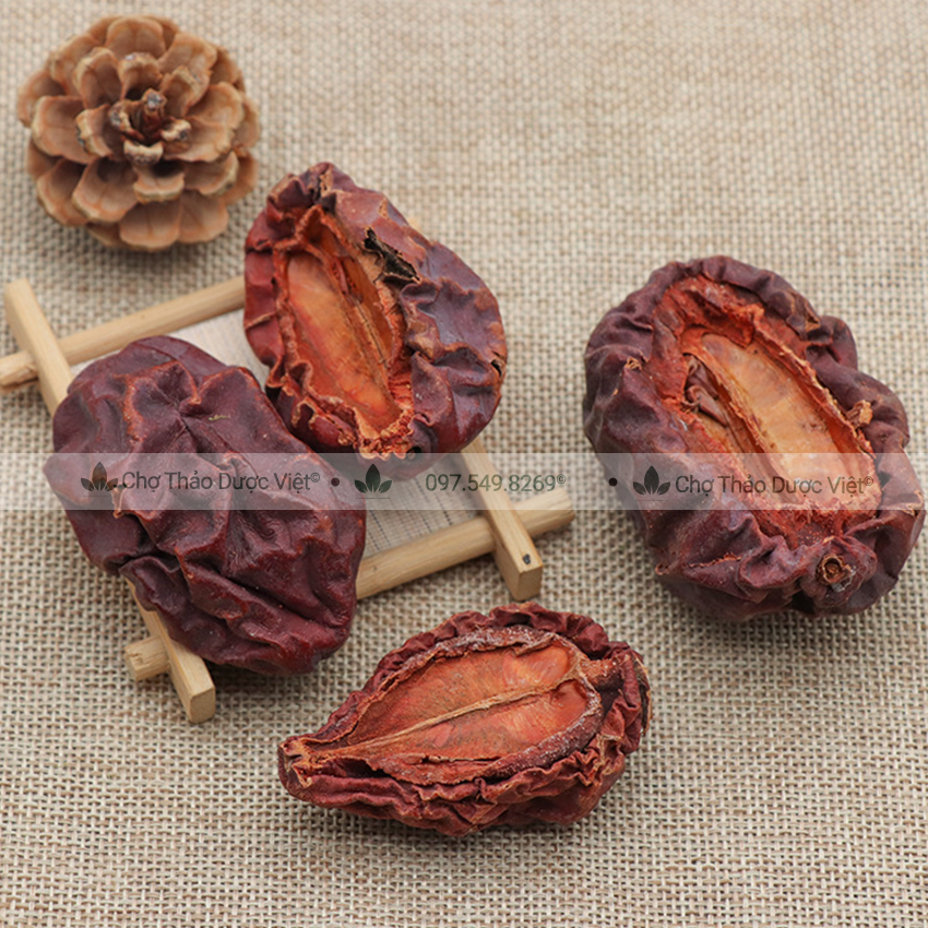 Mộc qua khô 100g, quả tra tử, hỗ trợ giảm ho, đau nhức xương khớp, tê bì tay chân, tốt cho tiêu hoá