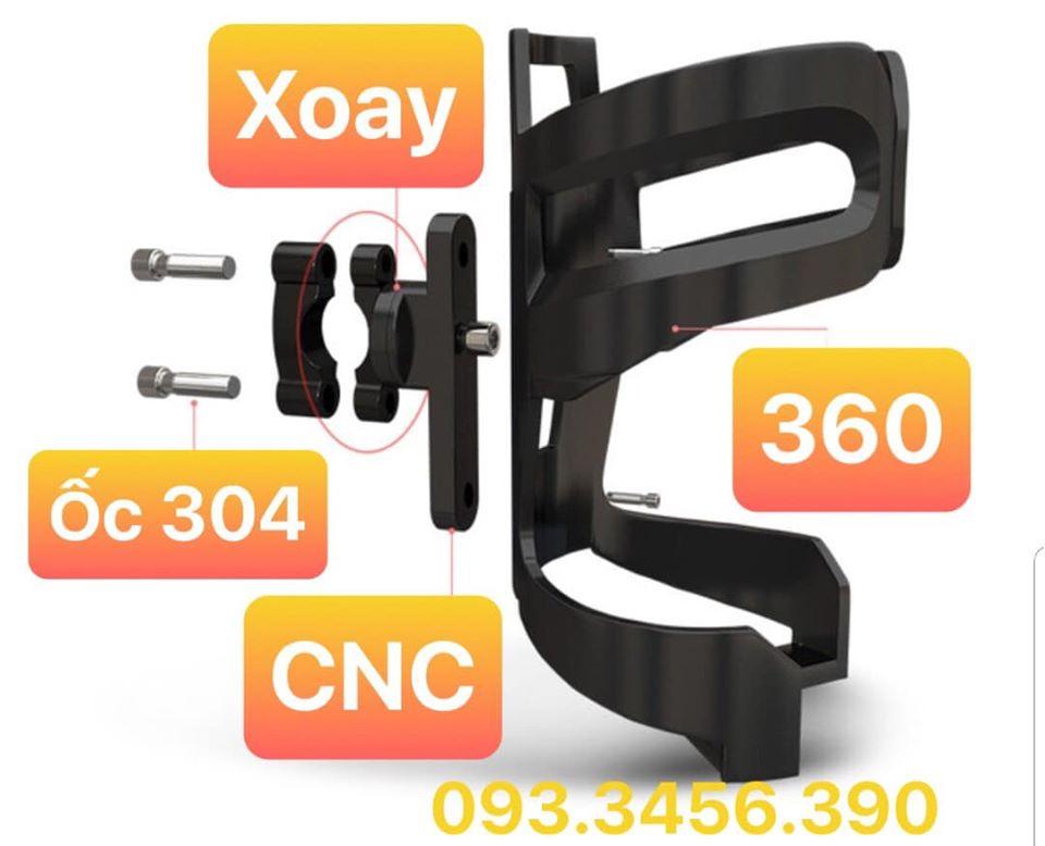 [HCM]Giá đỡ bình nước xe đạp xe máy moto