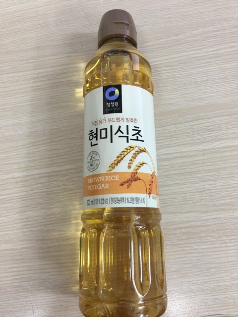 Giấm Gạo Lứt Hàn Quốc 500ml