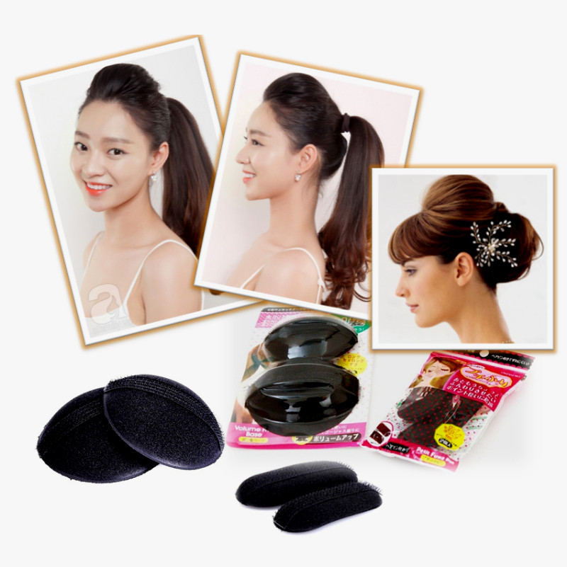 Combo 04 dụng cụ làm phồng tóc và phồng mái cao cấp