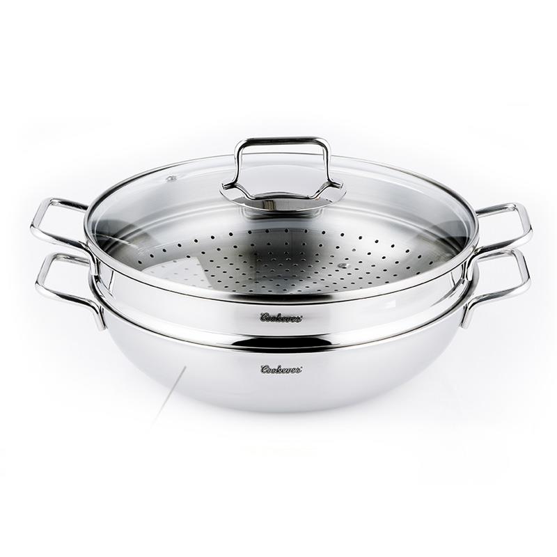 CHẢO HẤP 304 BE HOME 32CM