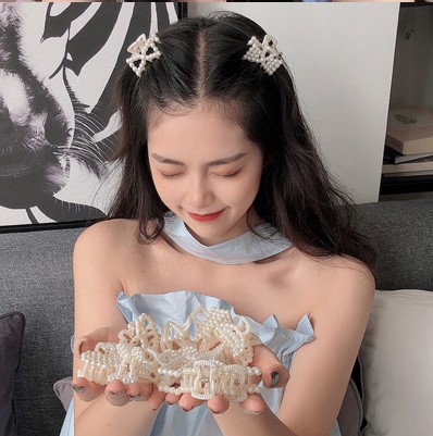 Kẹp tóc Bell Mew hoạt hình phong cách trẻ trungxinh xắn TOC36