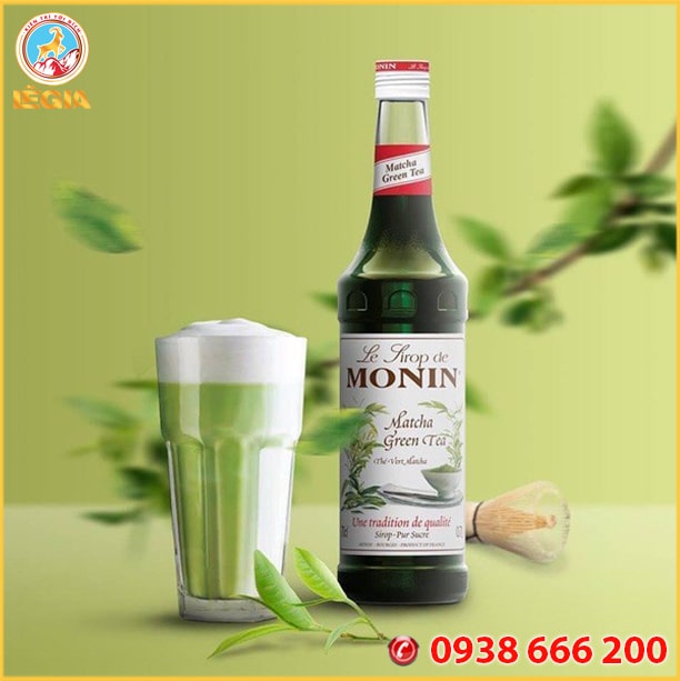 SIRO MONIN TRÀ XANH 700ML - MONIN GREEN TEA SYRUP