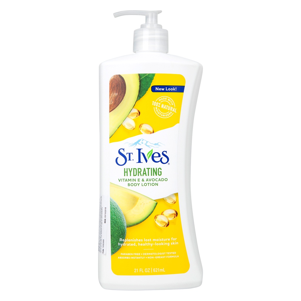 Sữa Dưỡng Thể Toàn Thân ST.IVES 621ml (STIVES)