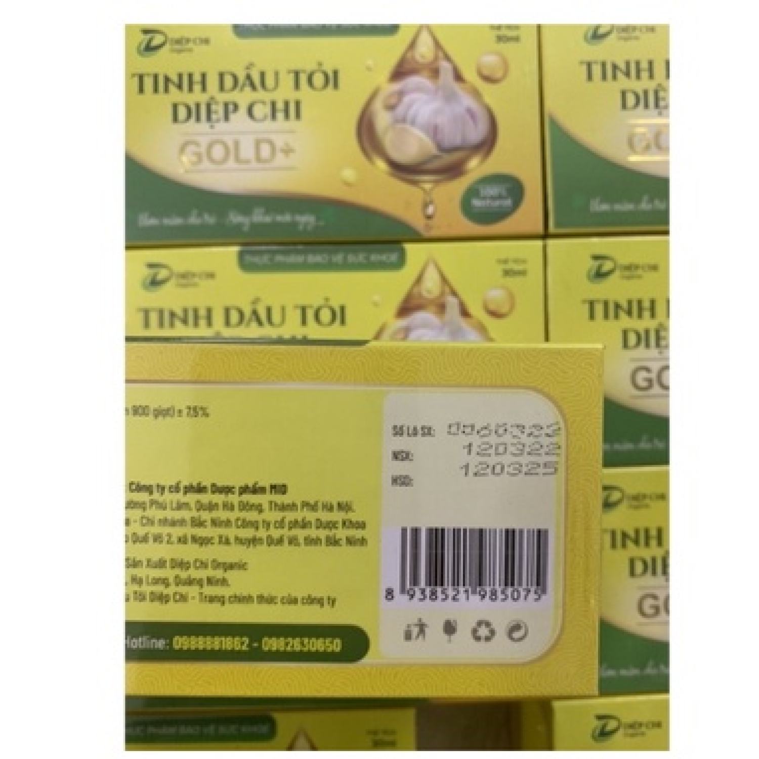 TINH DẦU TỎI DIỆP-CHI