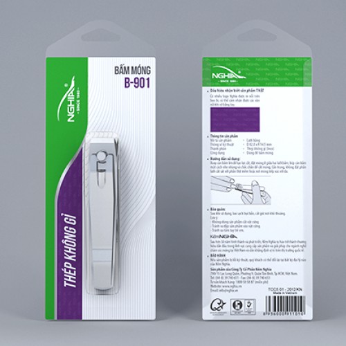 Bấm Móng Kềm Nghĩa B-901
