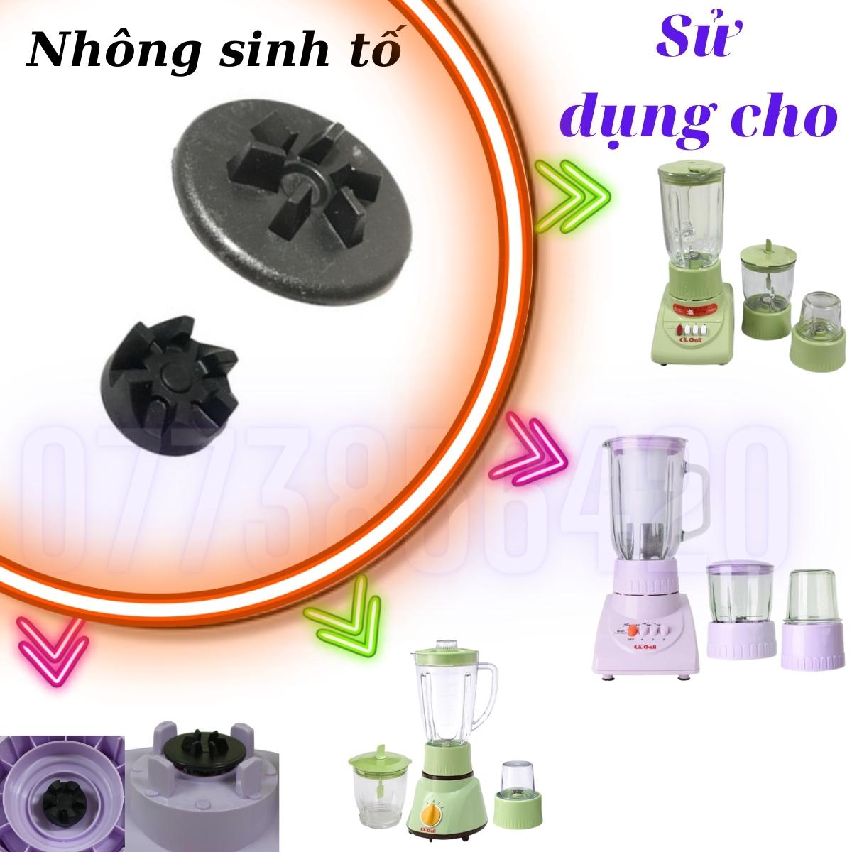 Linh phụ kiện máy sinh tố các loại gồm nhông, dao xay, vấu, bánh răng, gioăng silicon, ron đệm, cối thủy tinh, hàng chính hãng, giao hàng miễn phí