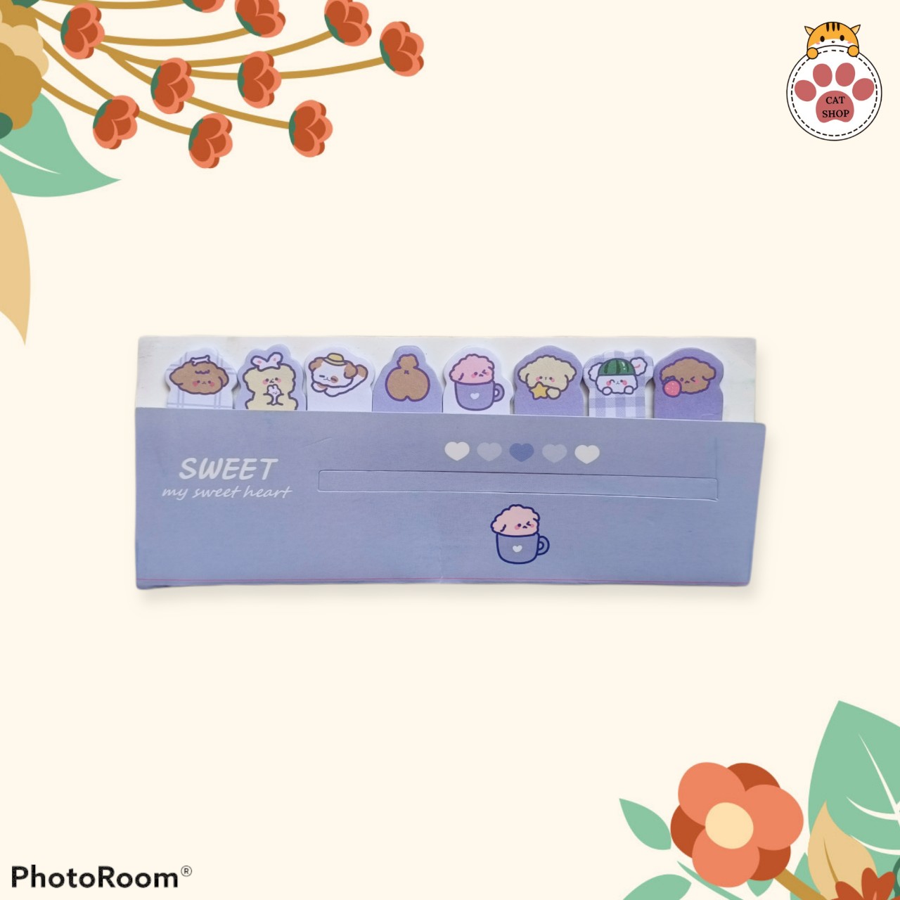 Giấy note mini đánh dấu/ phân chia trang giấy dễ thương