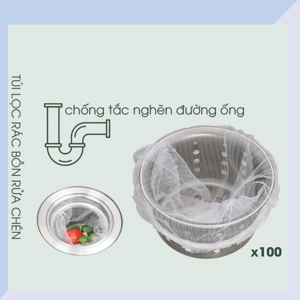 1 bag kitchen sink filter trash bag-joylot-King package