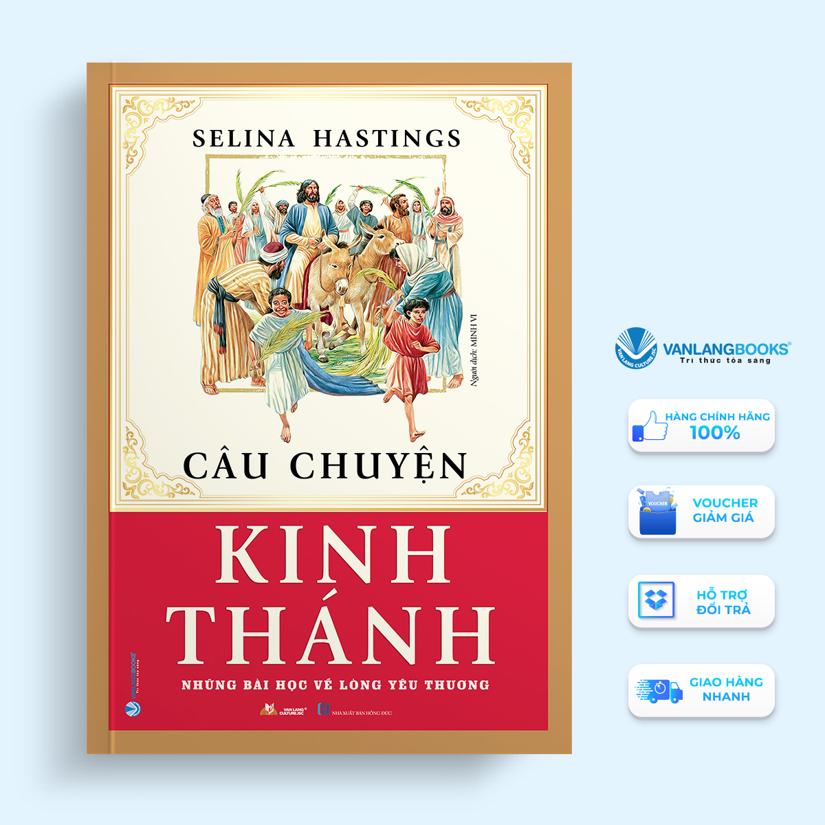 Sách - Câu Chuyện Kinh Thánh (Tái Bản 2024)-Vanlangbooks