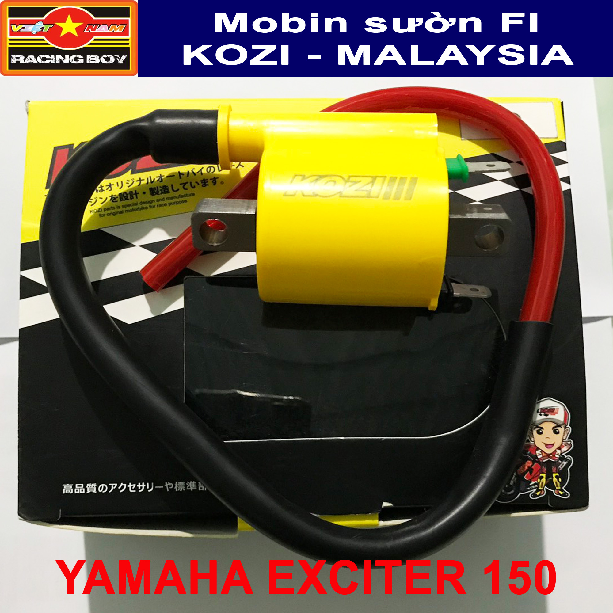 Mobin sườn độ cho Exciter 150 - Kozi Malaysia
