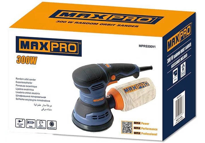 [HCM]Máy chà nhám tròn Maxpro MPPS300V 300W (MPRS300V)