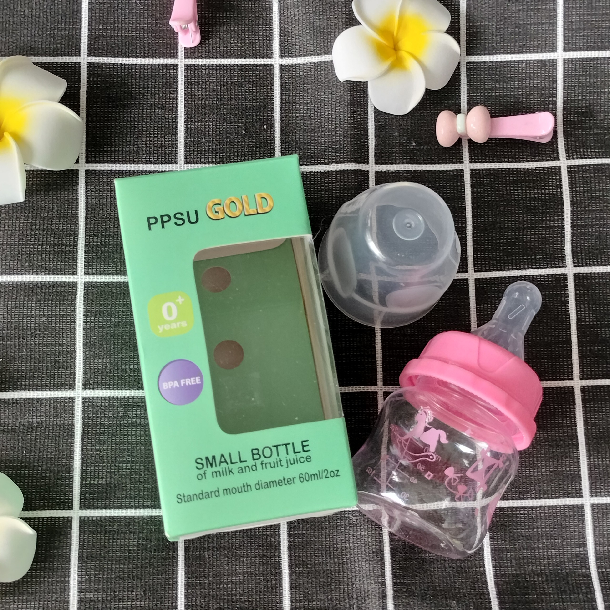Bình sữa ppsu 80ml cho bé sơ sinh
