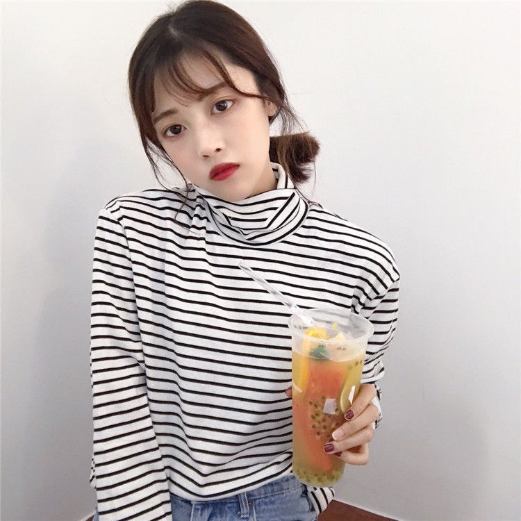Áo giữ nhiệt kẻ ngang