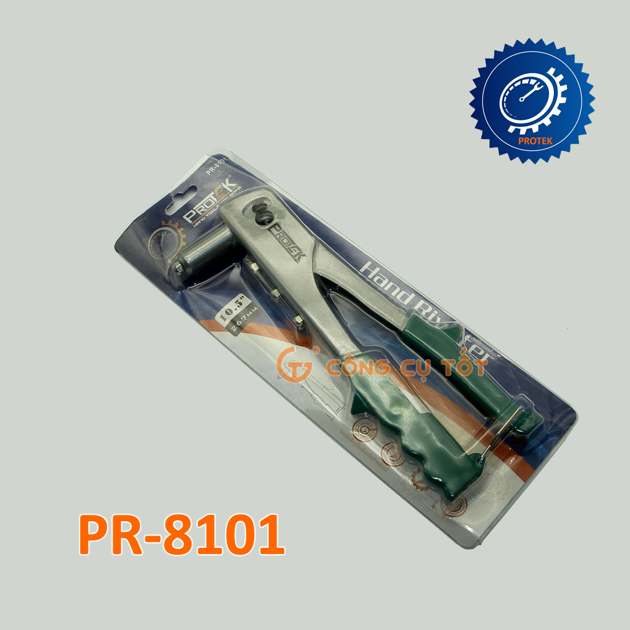 Kìm rút đinh tán, rive Protek PR-8101 267mm