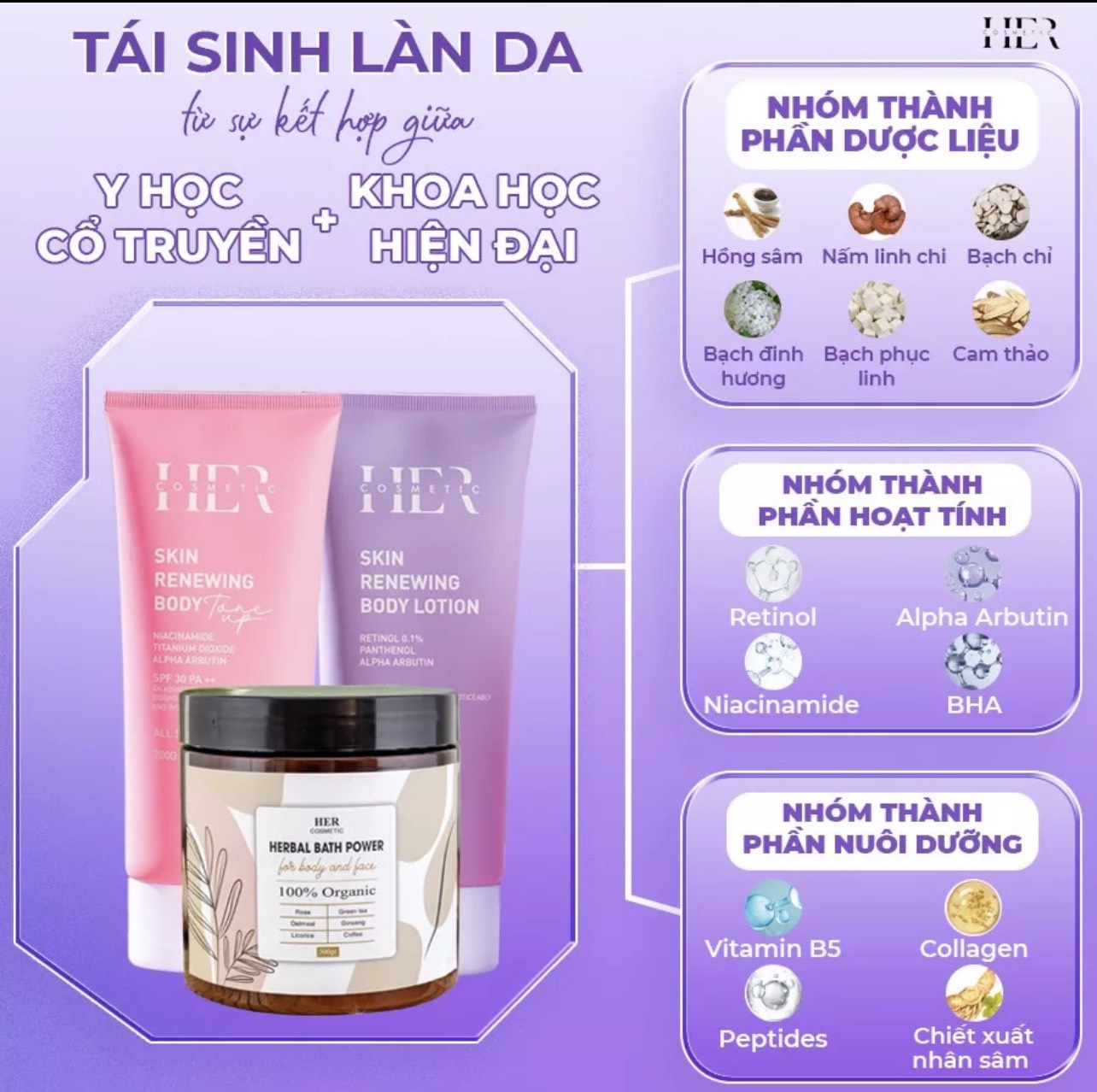 Combo dưỡng trắng tối ưu hiệu quả