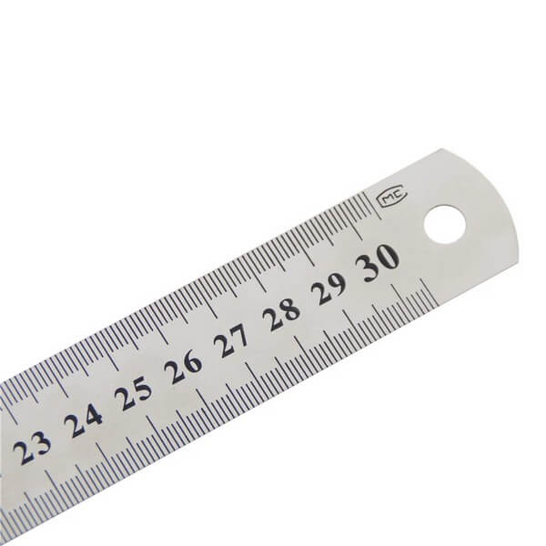 Thước cứng inox dài 15/20/30cm