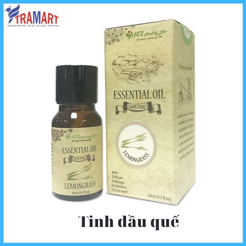 Lọ tinh dầu 10ml ATZ1339 Cinamon (Quế) (100% thiên nhiên Xuất xứ Ấn Độ)