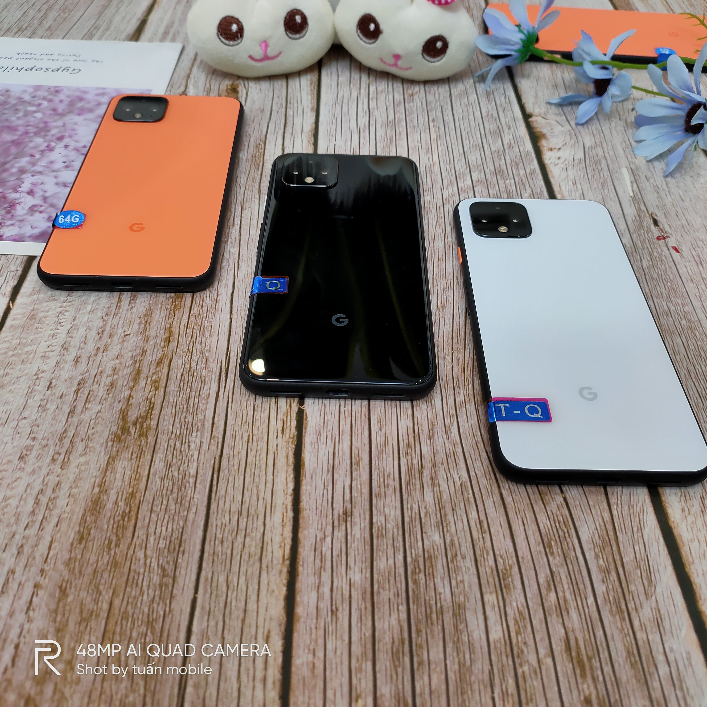 Điện thoại google pixel 4,Ram 6/64Gb,Snap 855,poled 5.7''