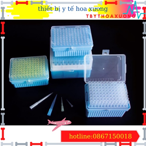 Đầu Côn Có Đầu Lọc 10ul, Đầu Típ [96 Cái/Hộp]