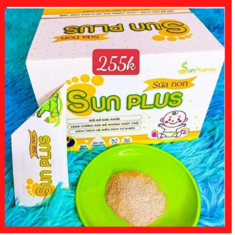 combo men - sữa Sunplus