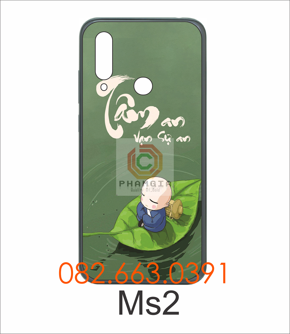 Ốp lưng Vsmart Joy 3 dẻo in hình thư pháp siêu đẹp