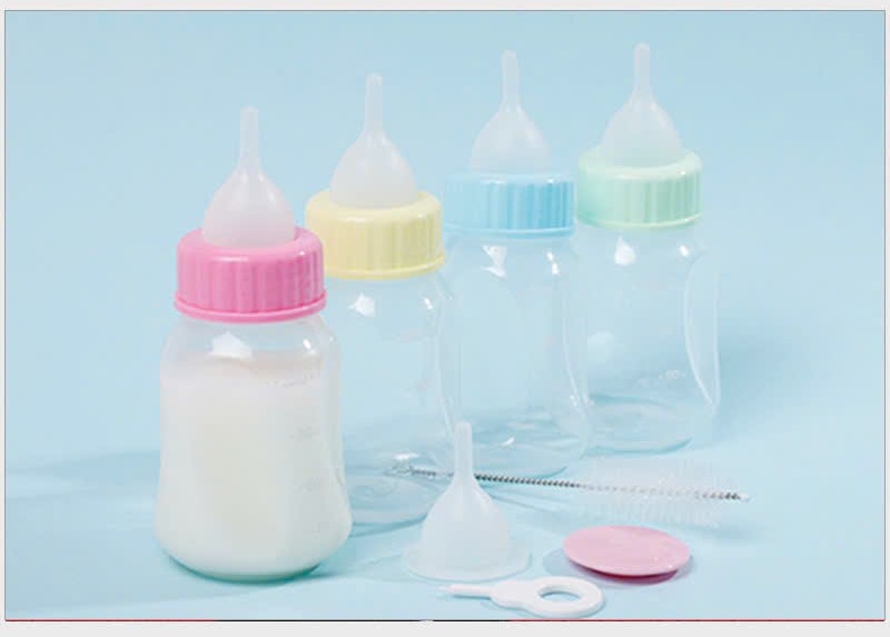 Milk Bottles for Newborn Dogs and Cats (Available in 2 Sizes) - T3 Pets Shop
