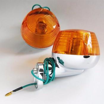 Bộ 2 đèn Xi nhan xe 67, CD, Benly, chaly (kèm bóng)