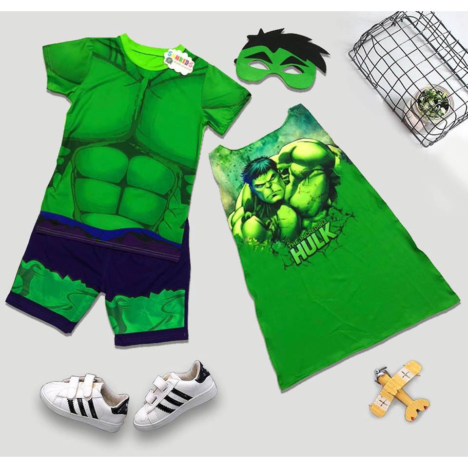 Bộ quần áo người xanh hulk