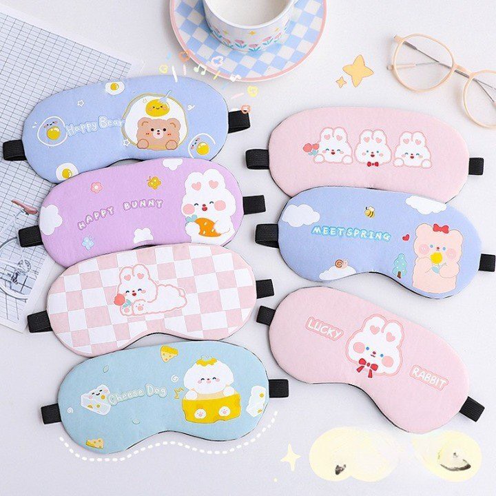 🌸BỊT MẮT NGỦ CÓ GEL GIÚP LÀM MÁT THƯ GIÃN MẮT🌸