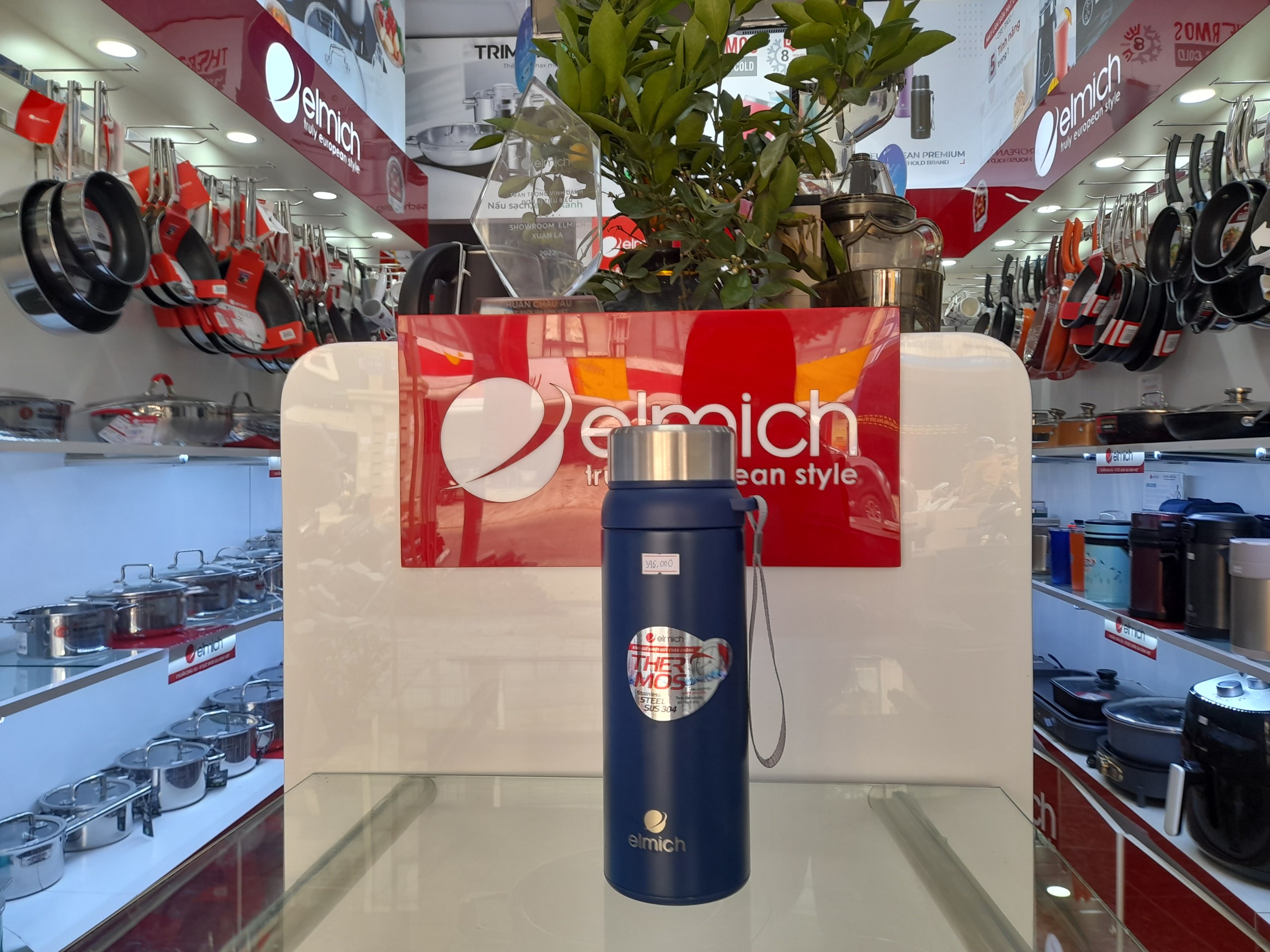 Bình giữ nhiệt inox 304 elmich el-3683 thể tích 1000ml