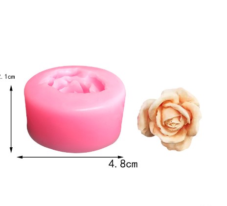Khuôn Silicon Rau Câu Nụ Hồng Nhỏ