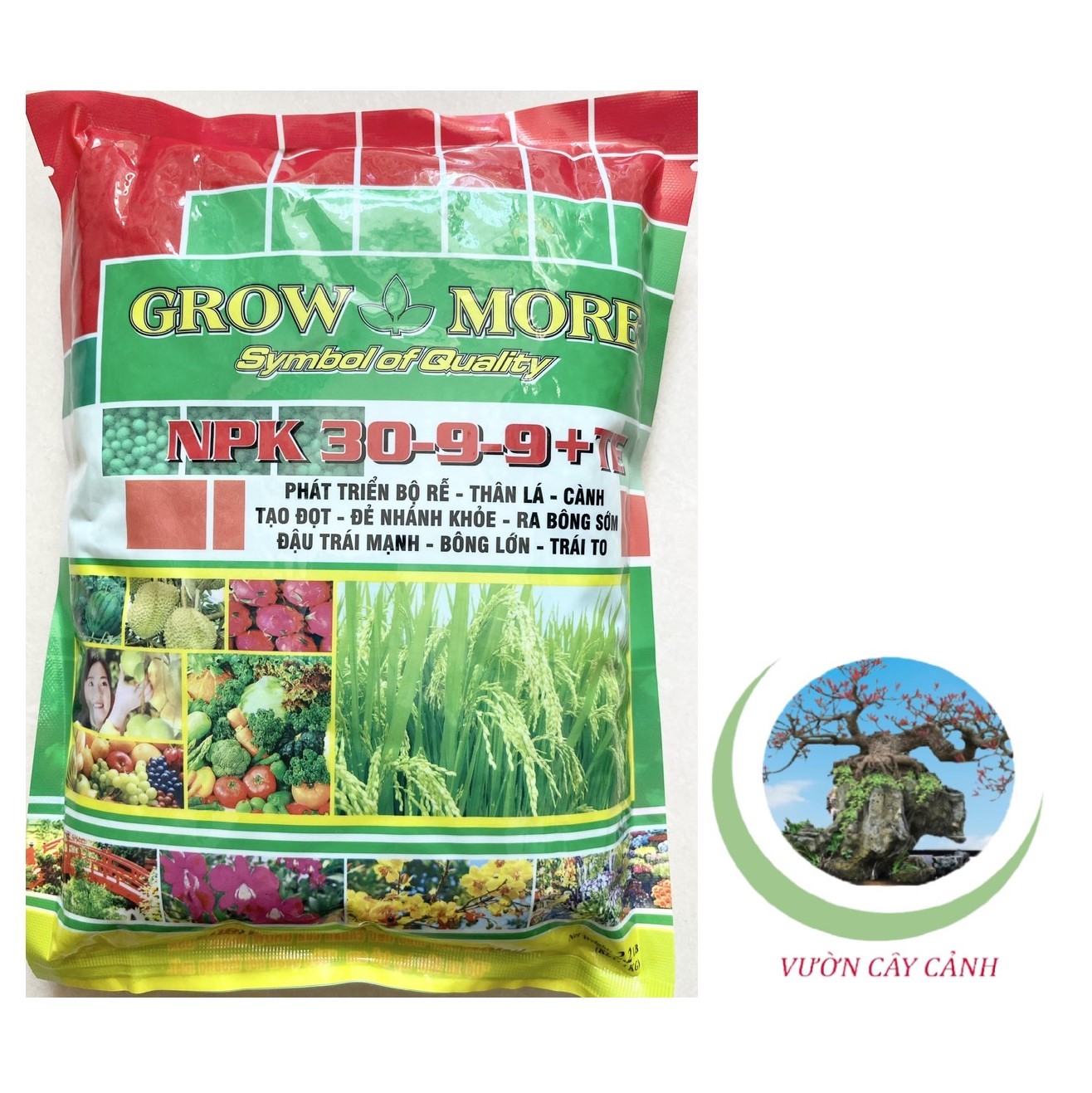 Npk 30-9-9+te phân bón hỗn hợp npk grow more - #389a# 1kg