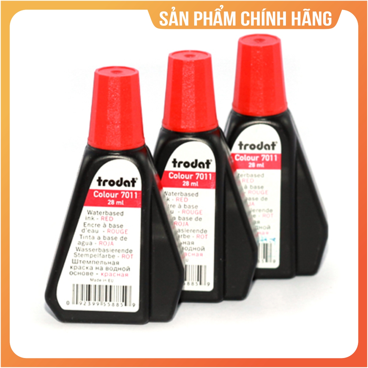 Mực dấu Trodat 7011 chính hãng (chai 28ml)