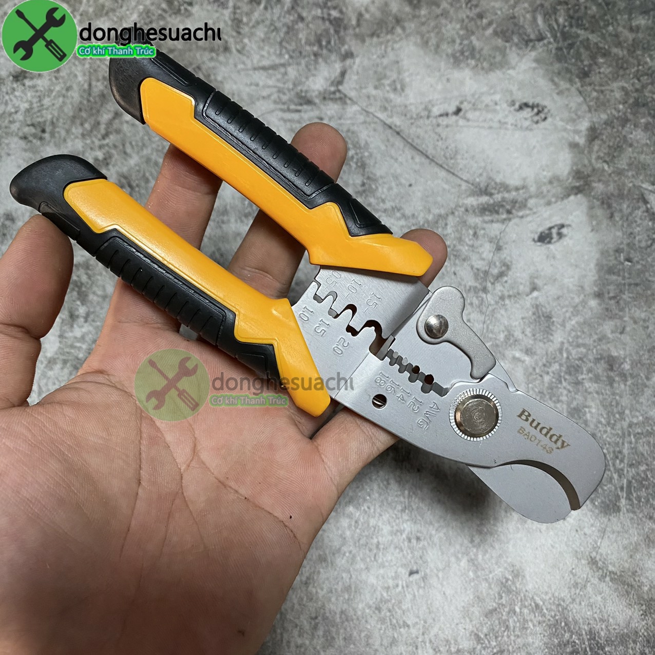 [HCM]Kềm đa năng buddy BA0143 175mm Đài Loan