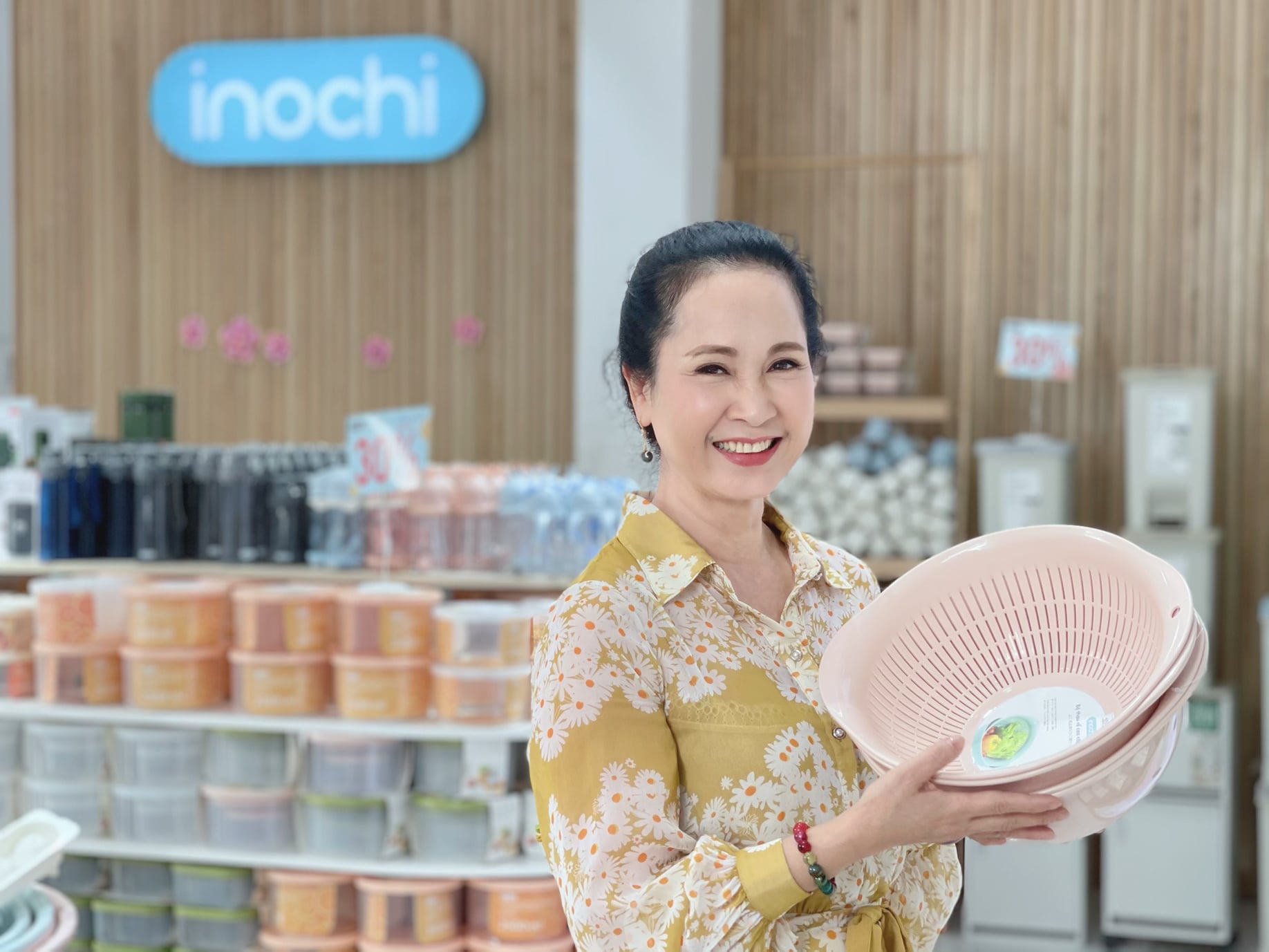 Bộ thau rổ cao cấp Inochi Yoko (hàng xuất Nhật)
