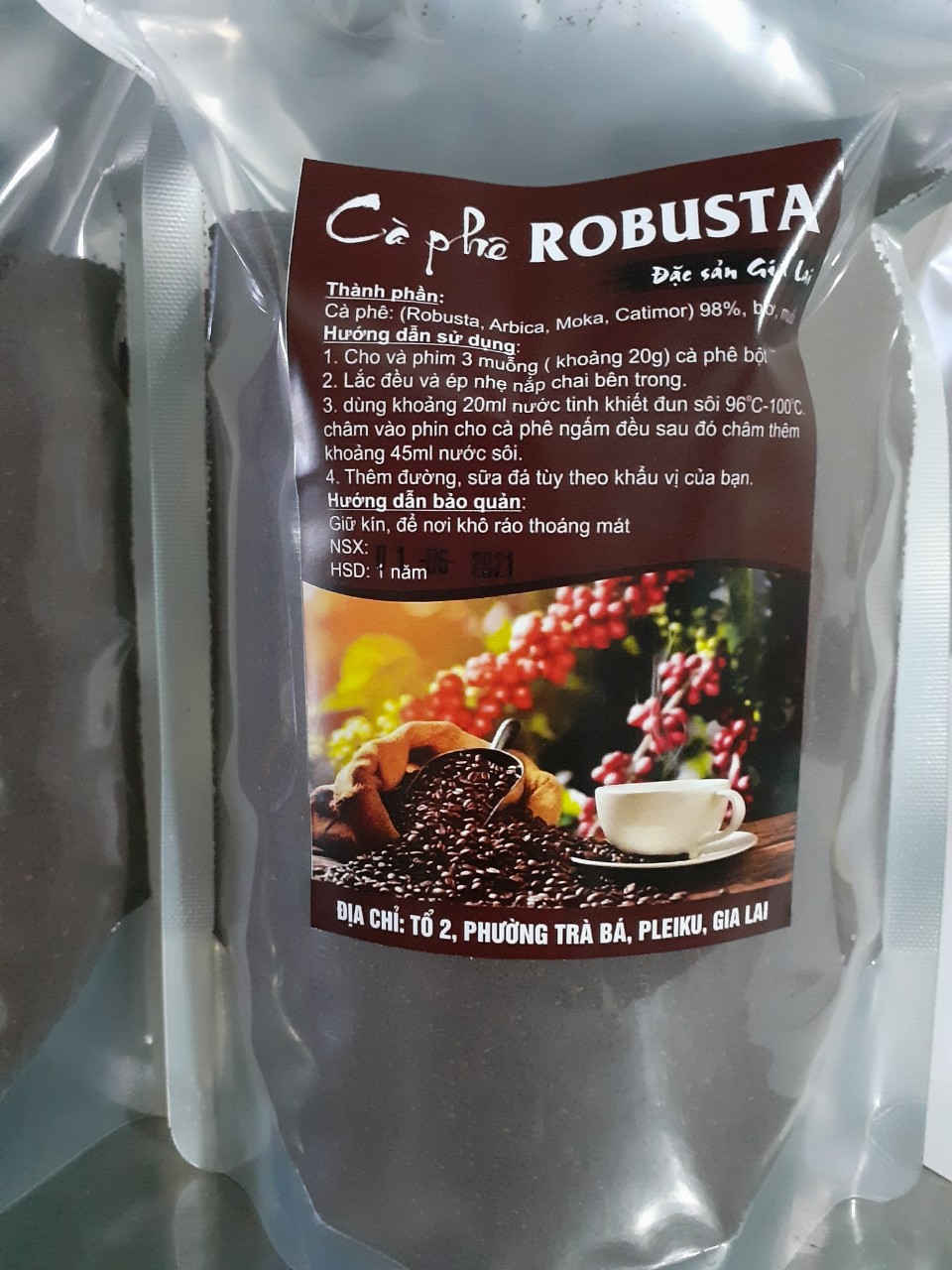 1kg bột cà phê thơm ngon hàng chuẩn