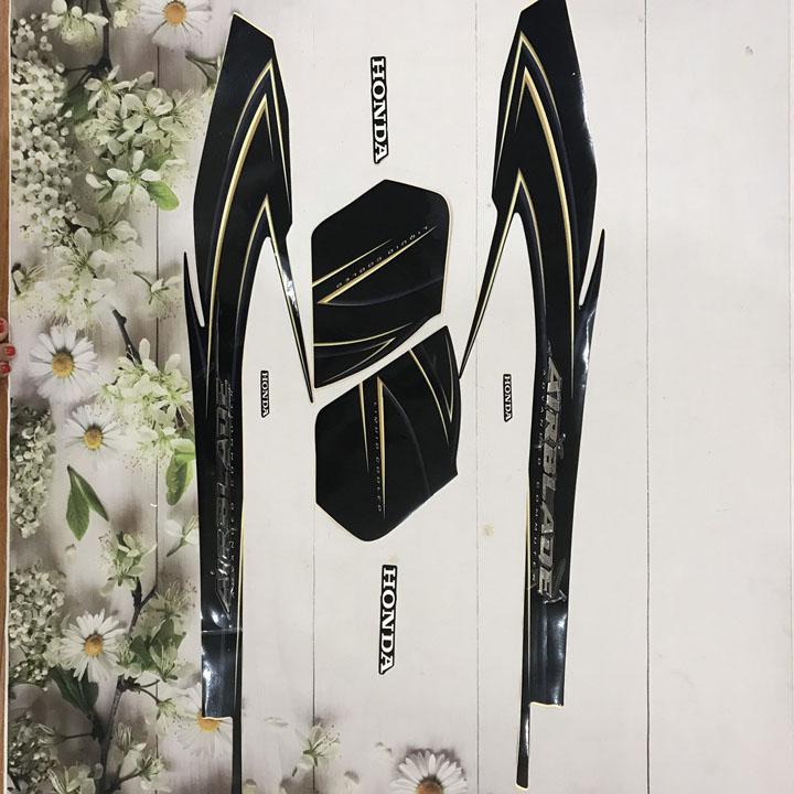 Bộ tem 3 lớp airblade đời 2008 - 2009 Việt Nam - màu ĐEN