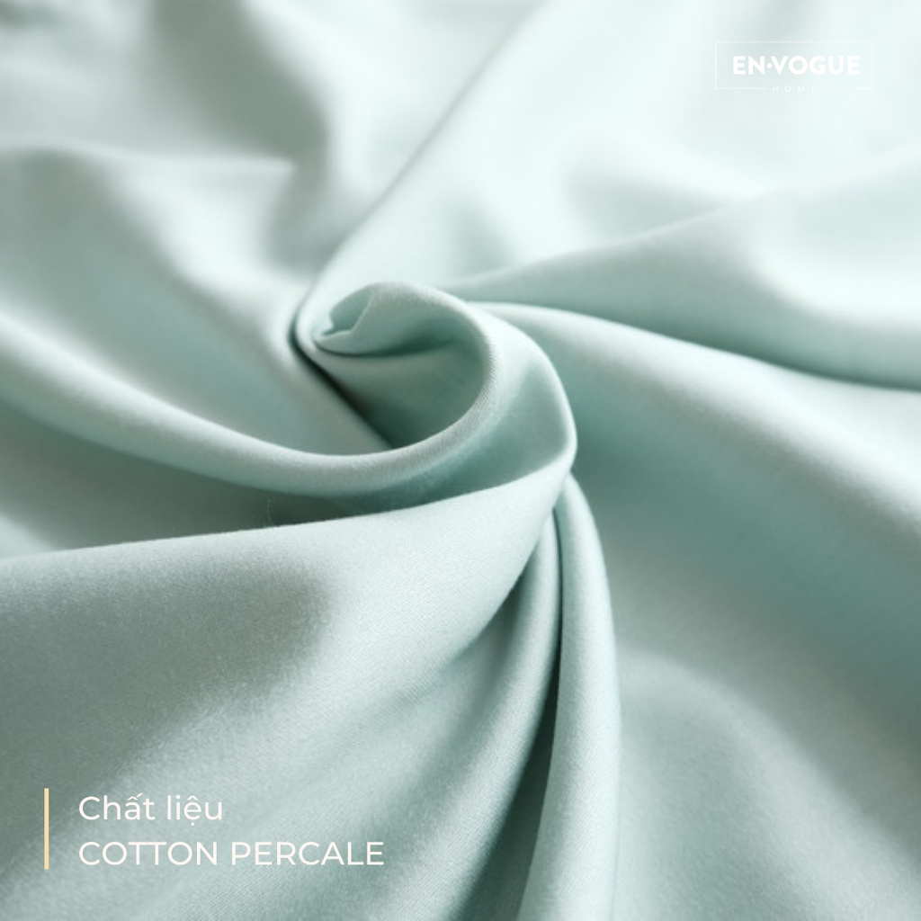 Vỏ gối họa tiết lụa tơ tằm COTTON PERCALE Envogue Home ( 50x70cm ) - 1 chiếc