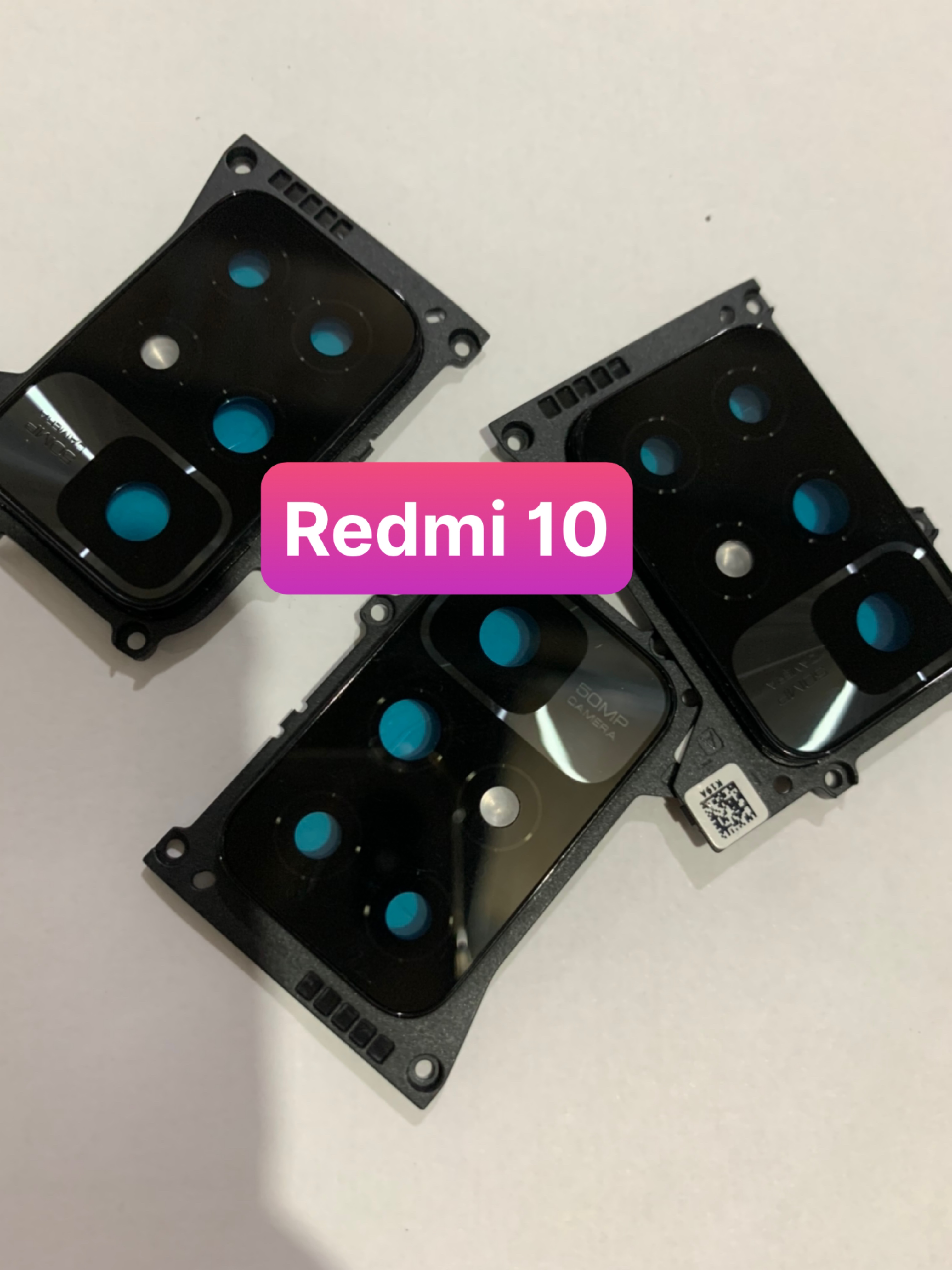 cụm kính camera liền vành xiaomi redmi 10